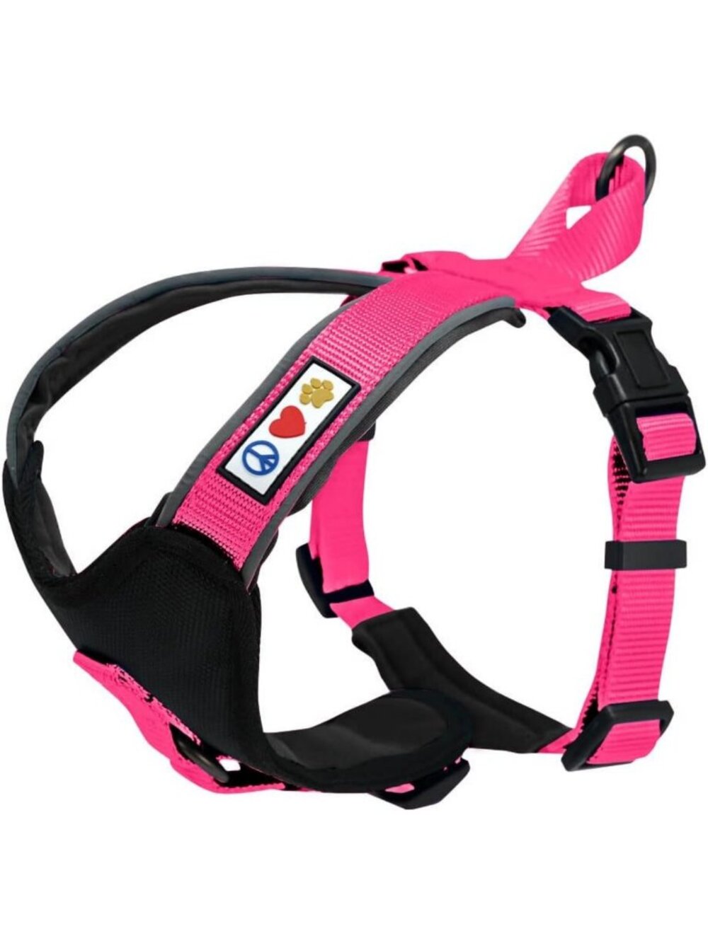 Reflective Padded Dog Harness for X-Small Dogs | Adjustable No Pull Step-in Vest